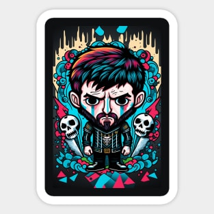 Messi chibi style Sticker